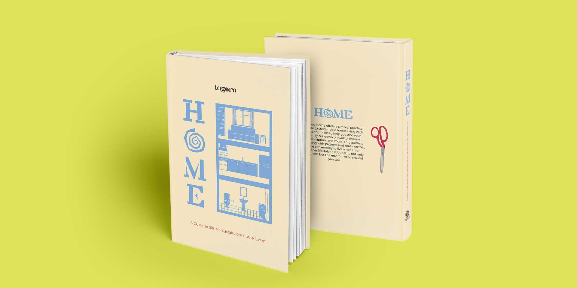 hardcover book mock up