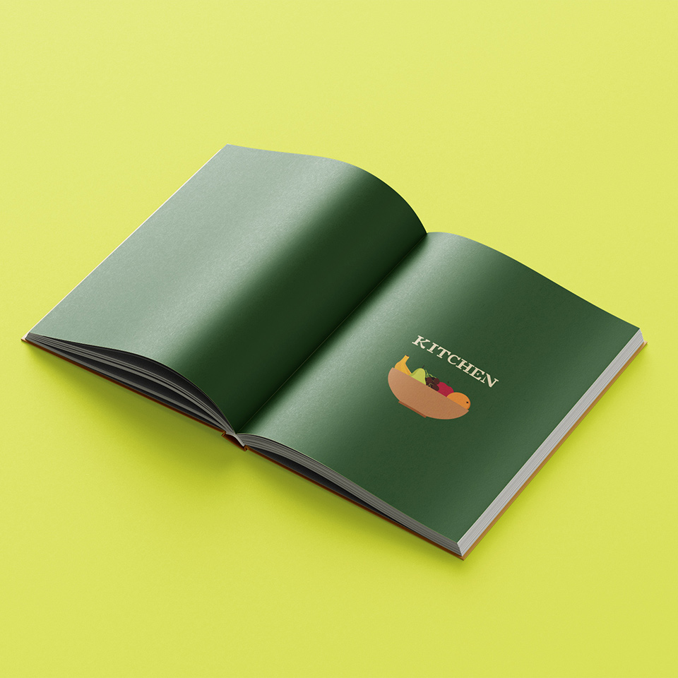 kitchen section of Tagoro home book